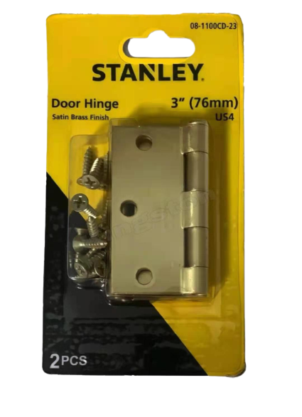 (Case) STANLEY DOOR HINGES 3X3