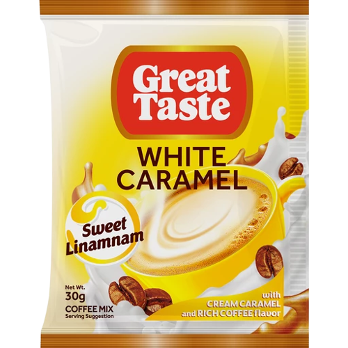 GREAT TASTE WHITE CARAMEL 30GX5'S GREAT TASTE WHITE CARAMEL 30GX5'S