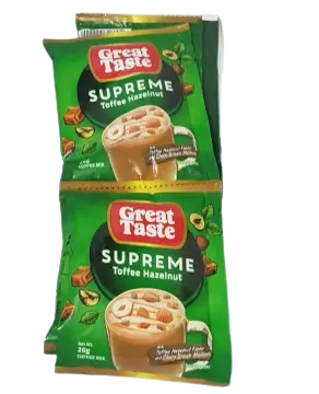 GREAT TASTE TOFFEE HAZELNUT 5+1
