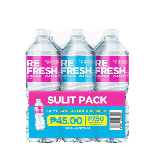 (Case) REFRESH 500MLX6