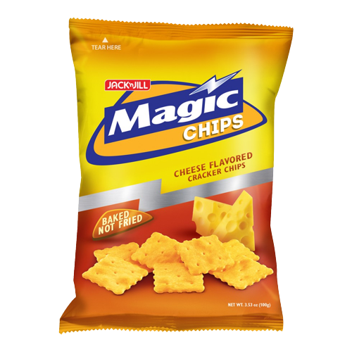 JACK N' JILL MAGIC CHIPS CHEESE 100G