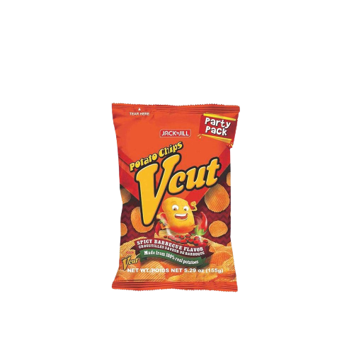 (Case) JNJ V-CUT SPICY BBQ 155G (Case) JNJ V-CUT SPICY BBQ 155G