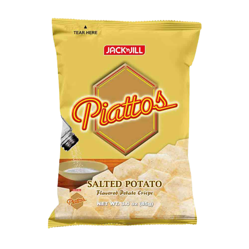 PIATTOS SALTED POTATO 85G