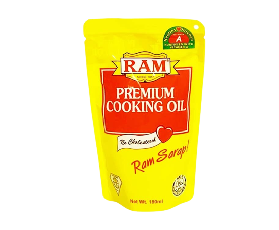 (Case) RAM PREMIUM COOKING OIL 180ML (Case) RAM PREMIUM COOKING OIL 180ML