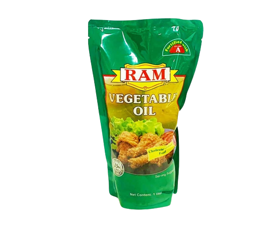 (Case) RAM VEGETABLE OIL 1L (Case) RAM VEGETABLE OIL 1L