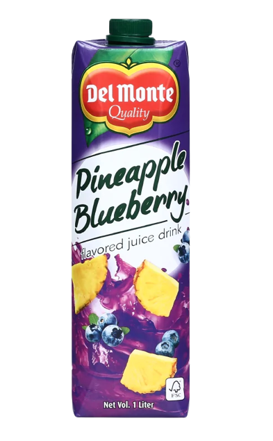 DEL MONTE PINE-BLUEBERRY 1L