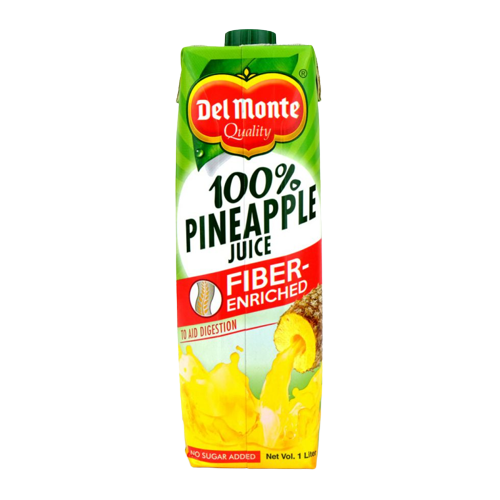 (Case) DEL MONTE 100% PINE JUICE F.E 1L