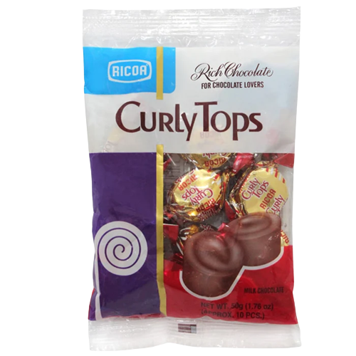 (Case) CURLY TOPS 10'S 50G