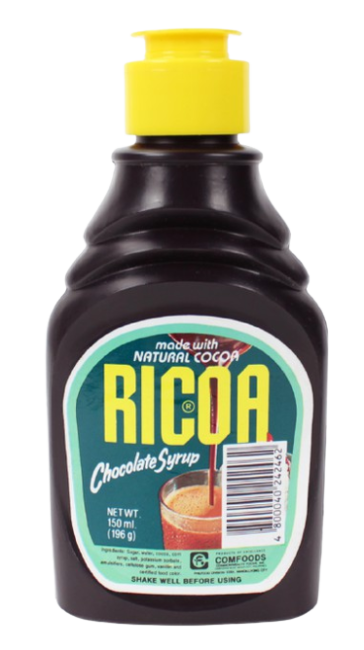 RICOA CHOCO SYRUP 150ML