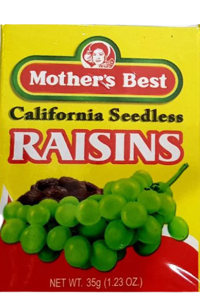 (Case) MB RAISINS 35GX4'S (Case) MB RAISINS 35GX4'S