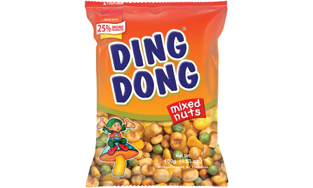 (Case) DING DONG MIXED 100G
