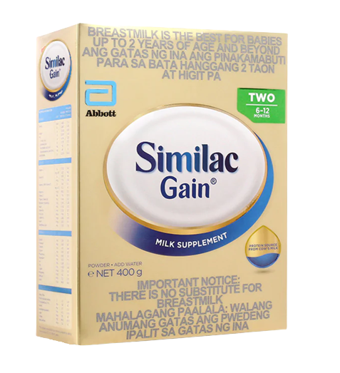 (Case) SIMILAC GAIN TWO 400G