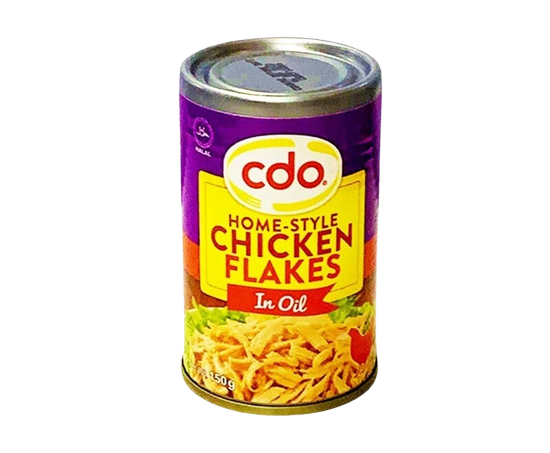CDO HS CHICKEN FLAKES IN OIL 150G CDO HS CHICKEN FLAKES IN OIL 150G