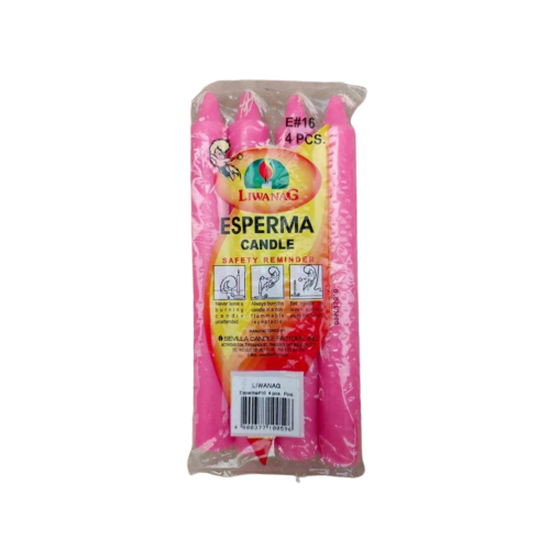 (Case) ESPERMA CANDLE PINK #16
