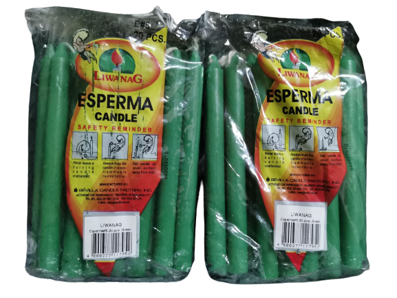 (Case) ESPERMA CANDLE GREEN #5