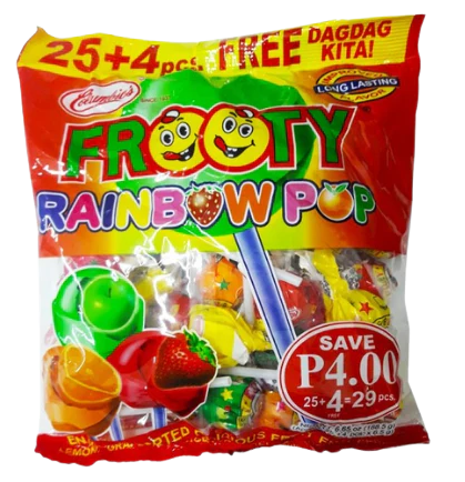 (Case) COL FROOTY RBOW POP 25+4