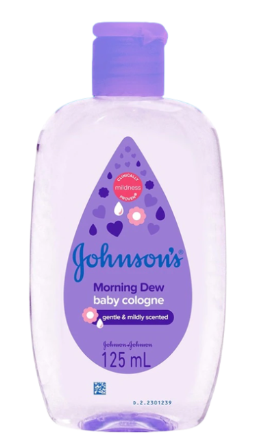 (Case) JOHNSON'S BABY COLOGNE MRNG DEW 125ML
