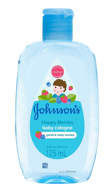 (Case) JOHNSON'S BABY COLOGNE H.BERRIES 125ML