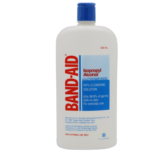BAND-AID ISOP W/MOIST 60% 500ML 79611417