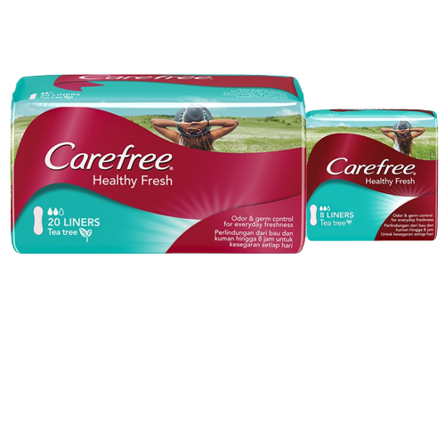 (Case) CAREFREE HEALTHY FRESH W/FREE 8'S