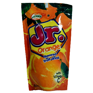 JR. FRUIT DRINK ORANGE 150ML
