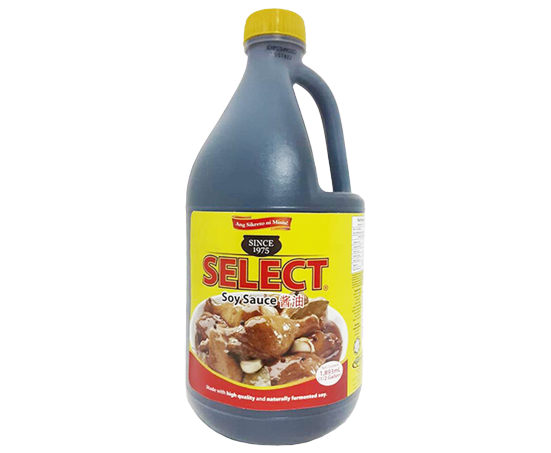 (Case) SELECT SOY SAUCE 1/2 GAL.