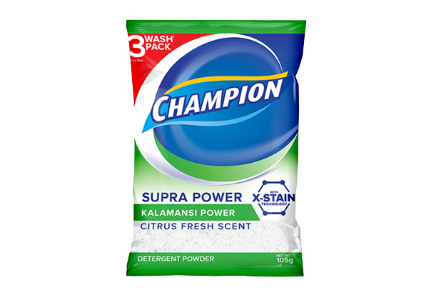 CHAMP POWDER CITRUS 105G CHAMP POWDER CITRUS 105G