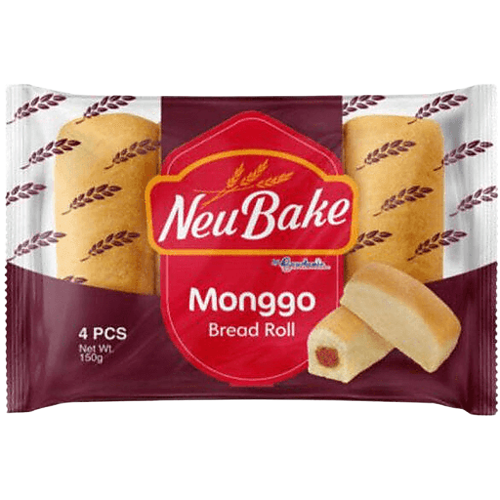 NEY BAKE MONGGO BREAD ROLL 150G