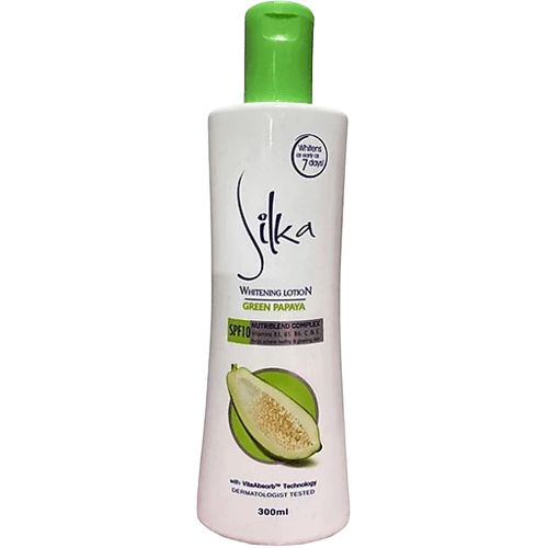 (Case) SILKA GRN PAPAYA LOT 300ML 1583