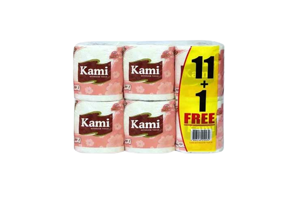 (Case) KAMI 11+1 ROLL 2PLY
