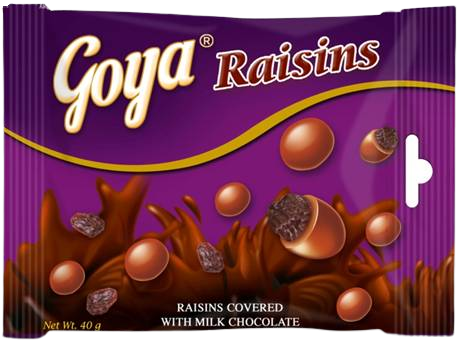 (Case) GOYA RAISING W/MILK CHOCO 37G