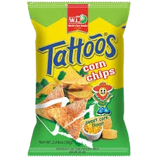 (Case) TATTOOS CC SWEETCORN 30G (Case) TATTOOS CC SWEETCORN 30G