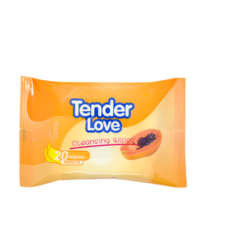 TL WIPES PAPAYA 20'S
