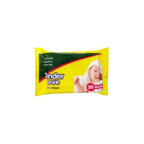 TL WIPES UNSCENTD 20'S