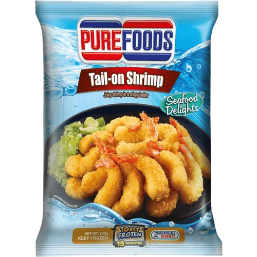 PUREFOODS TAIL-ON SHRIMP 200G.