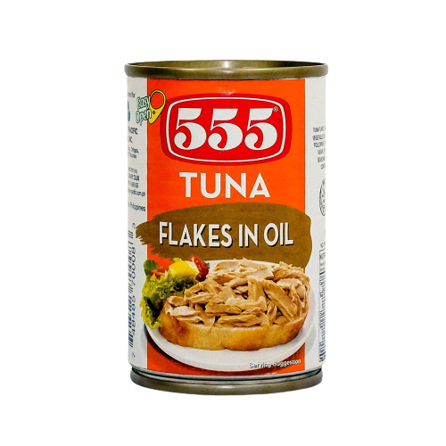 (Case) 555 TUNA JR FLAKES IN OIL 130G
