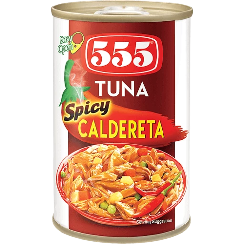 555 TUNA SPICY CALDERETA 155G