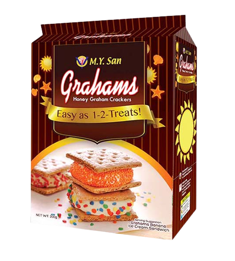 GRAHAM CRACKERS HAND PACKS 210G