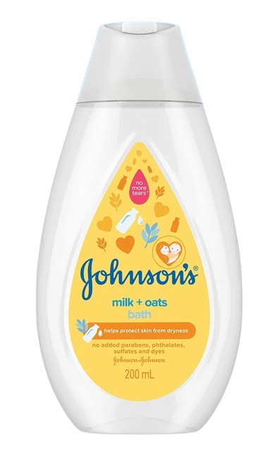 JOHNSON'S BABY LOT MILK+OATS 200ML 79602033