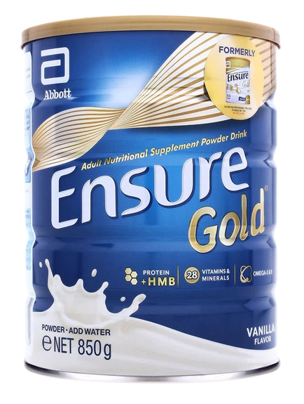 (Case) ENSURE GOLD VANILLA 850G