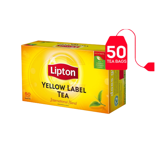 LIPTON YELLOW TEA 50'S