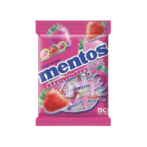 (Case) MENTOS STRAW 50'S