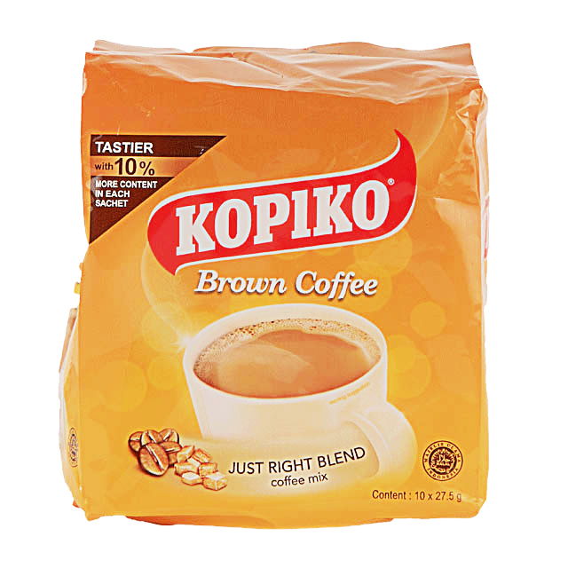 (Case) KOPIKO BROWN MINIBAG 27.5GX10'S
