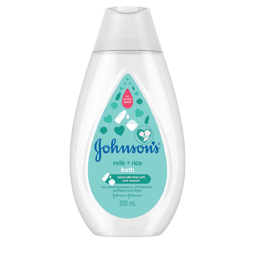 (Case) JOHNSON'S BABY BATH MILK+RICE 200ML