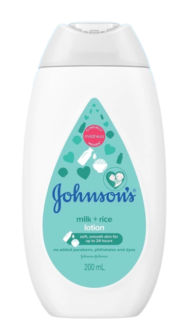 JOHNSON'S BABY LOT MLK+RICE 200ML 79623706