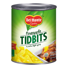 (Case) DEL MONTE PINEAPPLE TIDBITS 432G