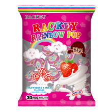 RACKEY R.POP STRAW+MILK 30'S