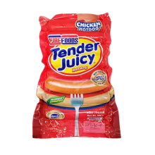 TENDER JUICY CHICKEN HOTDOG 500G.