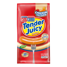(Case) TENDER JUICY HOTDOG CHICKEN 1KG.