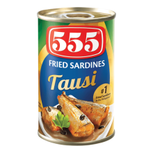 555 FRIED SARDINES WITH TAUSI 155G